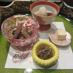 天ぷら　酒菜　醍醐 - 先付け　もう春だね～