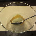 天ぷら　酒菜　醍醐 - ばっけ入のアイス★めっちゃ感動！！！