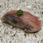 熊本 鮨 銀座ふくじゅ - 鯵