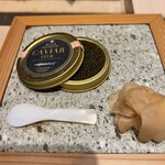 熊本 鮨 銀座ふくじゅ - 逸品のキャビア‼︎