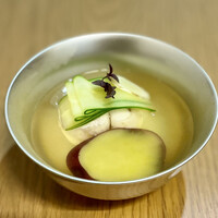 佐とう - 海老と新蓮根しんじょう  新丸十  胡瓜