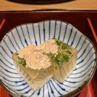 のどぐろ専門店 赤坂 かなめ - 素麺の寄せ