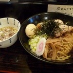 独歩 - 特製油そば＋スープ