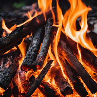 南大阪から届く天然薪での豪快且つ繊細な火入れ！