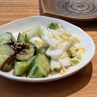 うなぎ料理 うな和 鶴舞 - サービスのお漬物