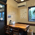 こばやし安曇野庵 - テーブル席