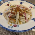 トラットリア オッティモ - 銭函ほっき貝、あおやき貝、ボッタルゲ マッケローニ 1,890円