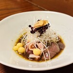 前田 - すっぽん刺身