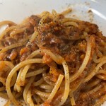 Italian Cafe Ramo - 粗挽き肉と黒胡椒のボロネーゼ