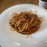 Italian Cafe Ramo - パスタランチ1500円 粗挽き肉と黒胡椒のボロネーゼ