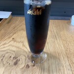 Italian Cafe Ramo - ランチのアイスコーヒー 黒ビールではない