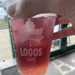 LOGOS CAFE & BBQ STADIUM - よくかき混ぜていただく。ゼリーが入っていて不思議な味わい。