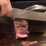 銀座 和牛鉄板焼 USHIGAMI - 