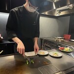 銀座 和牛鉄板焼 USHIGAMI - 