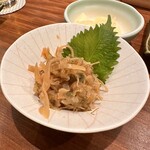 寿司と炉端焼 四季花まる - ツンツン松前漬け