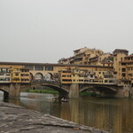 Hotel Berchielli - 部屋のテラスからのポンテベッキオ橋