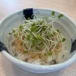 金沢 麺つみき - バター醤油飯 300円