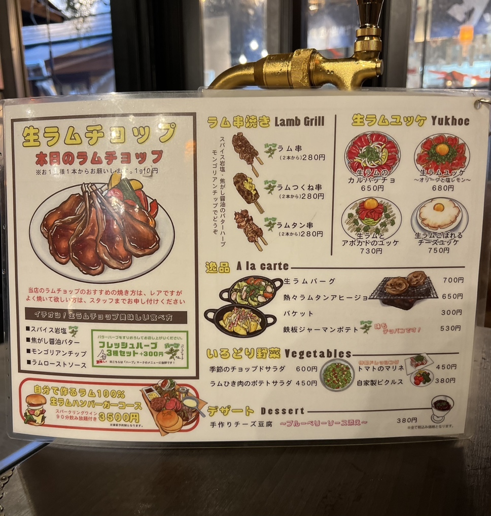 メニュー写真 : ラムと泡 2nd エデン - 新橋/居酒屋 | 食べログ