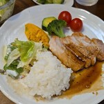 キッチン ブルー グローブ - みたびワンプレート