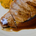 キッチン ブルー グローブ - ひと切れめ