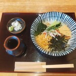 石挽き手打ち 一葉 - 2024年7月25日 冷し五目そば 1,375円