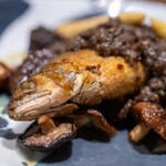 わいん食堂 Chez とし - 2024.7 鮎のコンフィ タプナードソース（1,900円）