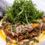 わいん食堂 Chez とし - 2024.7 タコのムニエル（2,500円）