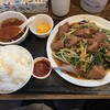 レバニラ定食 kei楽