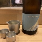 炭火割烹 麻布龍土町 - 日本酒　甘口　MIYASAKA  1800円