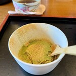 つくも - デザート(そば粉もち）