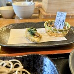 つくも - 生うにの天ぷら