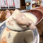 汁食堂 - ホロホロの鶏肉