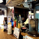 汁食堂 - 内観（カウンター席）