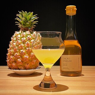 ここでしか体験できない、めでたしのノンアルコールペアリング
