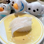 はま寿司 - あぶらがれい　110円(税込)  ※名前の通り？アブラ！を期待したけど……淡白なお味でした