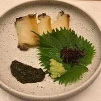 鮨処 凜 - 煮鮑の肝ソース