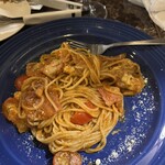 ビストロワインバー　あんさんぶる - モッツァレラ香草パスタ