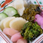 白御飯／赤出汁／京漬物盛り合わせ