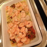 ウェスティンホテル東京 - 海老と帆立のハーブバターソース　２０１４年３月