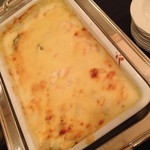 ウェスティンホテル東京 - ミックスシーフードとほうれん草のグラタン　２０１４年３月