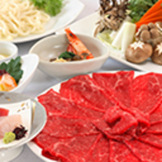 上州牛しゃぶしゃぶコース 白沢高原ホテル 沼田市その他 ステーキ 食べログ