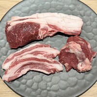 金山成吉思汗 - ロース　バラ　ヒレ