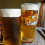 LA BUSSOLA - 生ビールでかんぱ～い