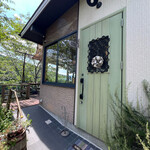 ちもしい・ぐらす - 店内へのドア