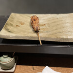 やきとり 結火 - 希少部位　膝✨✨✨