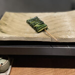 やきとり 結火 - モロヘイヤ✨✨✨