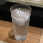 やきとり 結火 - フラミンゴの炭酸割り　旨し✨✨✨