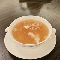中国料理 彩龍 - 蟹肉と海のコラーゲン入りスープ