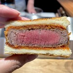 炭火焼肉 なかはら - おまかせコース
                                　└ヒレカツサンド