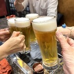 焼肉たまき - 乾杯